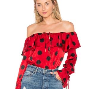 HOUSE OF HARLOW 1960 X REVOLVE VEDA BODYSUIT